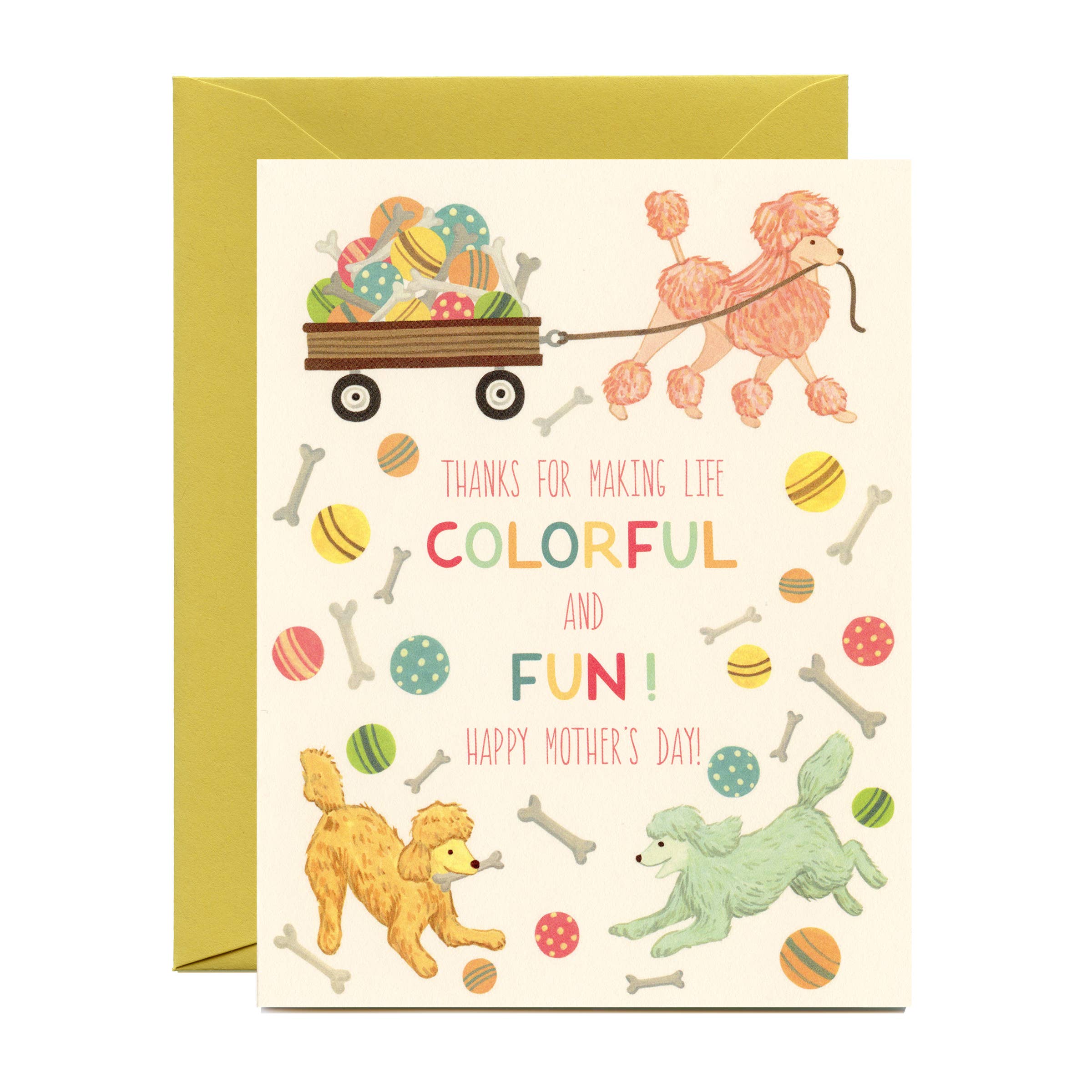 Coloré Kit de batterie blanc Carte de vœux avec Enveloppe